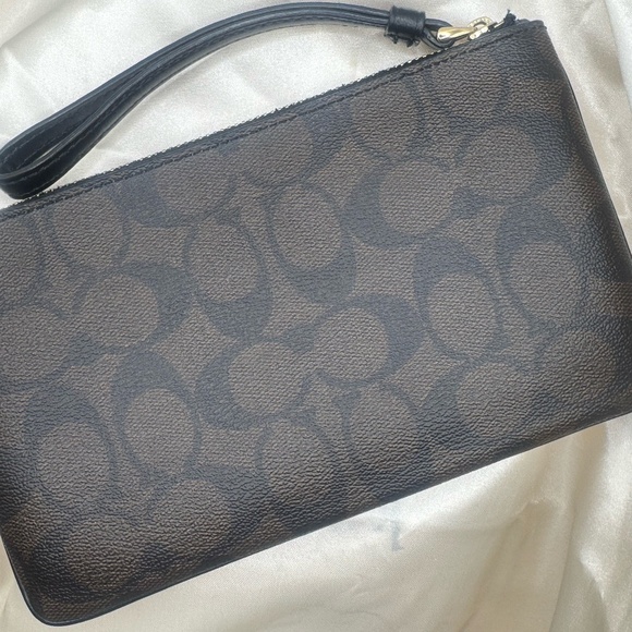 Coach Monogrammed Wristlet - Picture 2 of 3